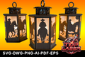 Lanterne cowboy